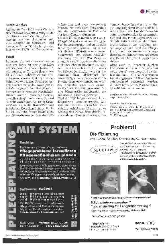 Vorschauseite 5: Psychosoziale Hilfe nach einem HIV-positiven Testergebnis Krisenbetreuung der Aids-Hilfe Stuttgart für HIV-Positive und Aids-Kranke