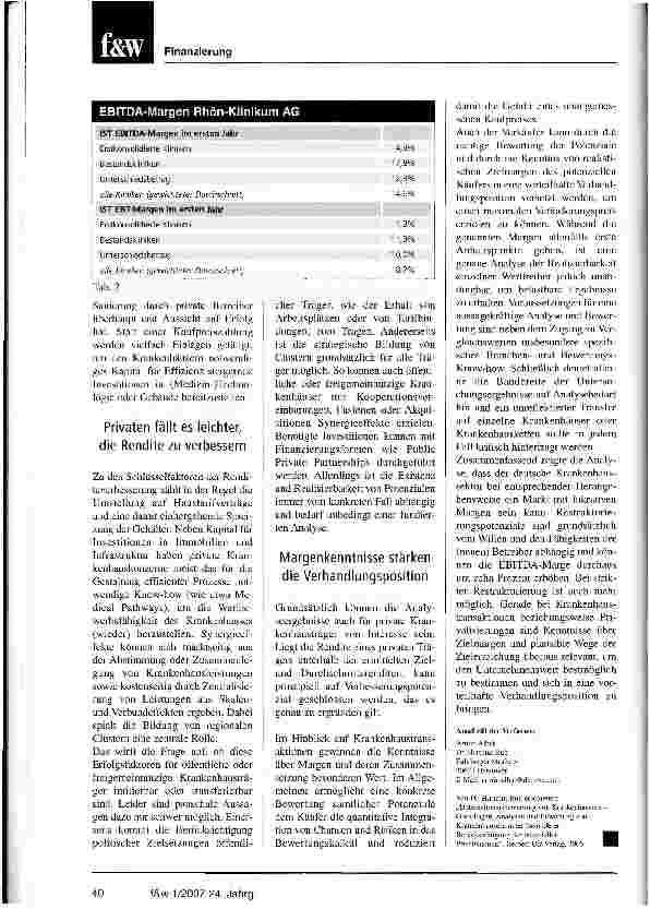 Vorschauseite 3: Sind positive Margen Privatsache?