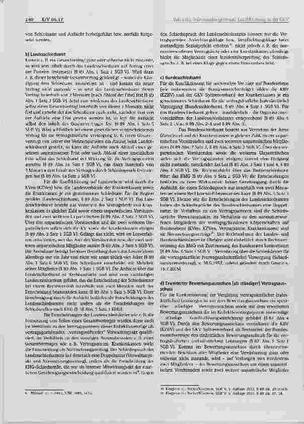 Vorschauseite 4: Sektorenübergreifende Konfliktlösung in der GKV durch die gemeinsame Selbstverwaltung