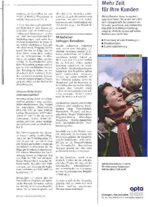Vorschauseite 2: Abschied individuell gestalten - Sterbebegleitung im Pflegeheim