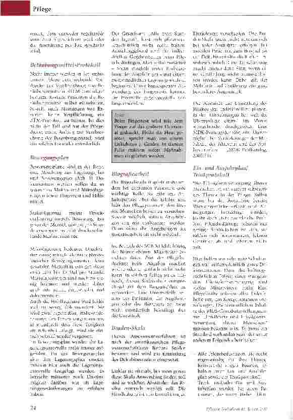 Vorschauseite 2: Pflegedokumentation -aus Fehlern lernen