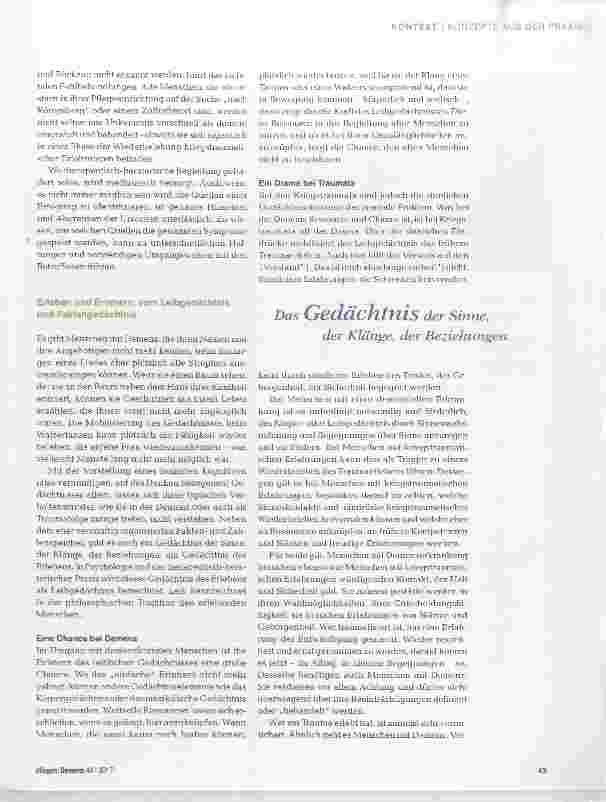 Vorschauseite 4: „Wovor laufen Sie weg?“