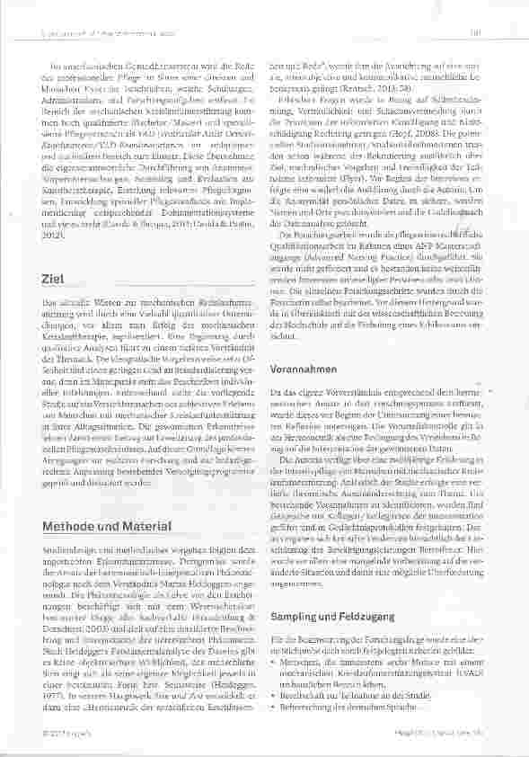 Vorschauseite 3: Mit Kunstherz nach Hause Wie erleben Menschen mit mechanischer Kreislaufunterstützung ihren Alltag