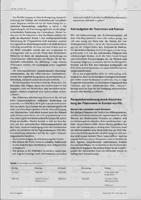 Vorschauseite 3: Problemorientiertes Lernen ist mehr als die selbstgesteuerte Aneignung von Fachwissen