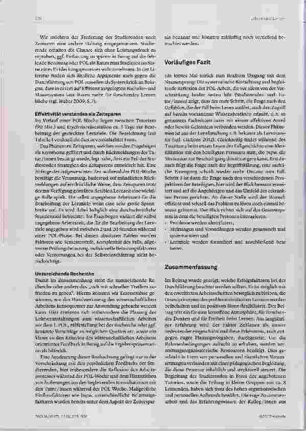 Vorschauseite 4: Problemorientiertes Lernen ist mehr als die selbstgesteuerte Aneignung von Fachwissen