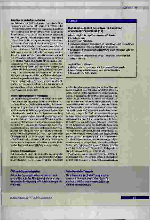 Vorschauseite 6: Ambulant erworbene Pneumonie bei Erwachsenen