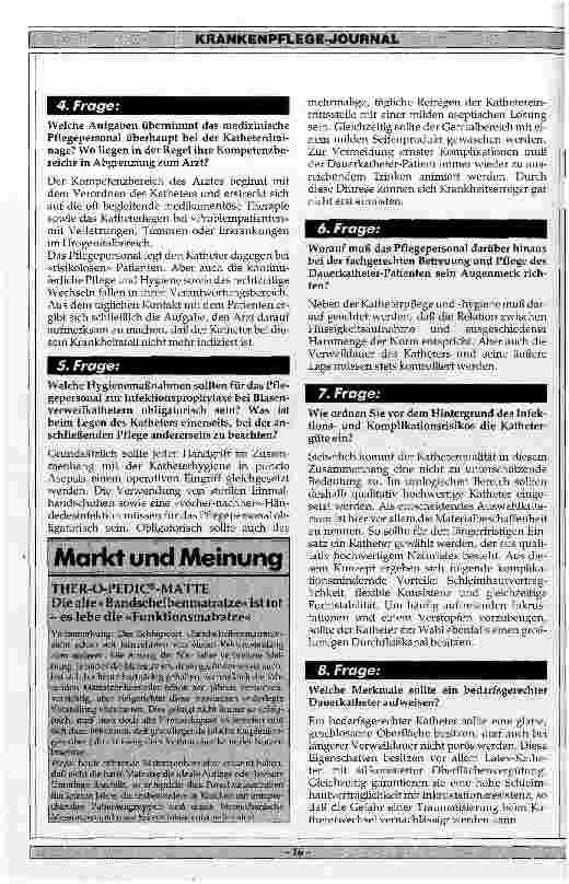 Vorschauseite 2: Grundlagen der Katheterhygiene zur Infektionsund Komplikationsprophylaxe