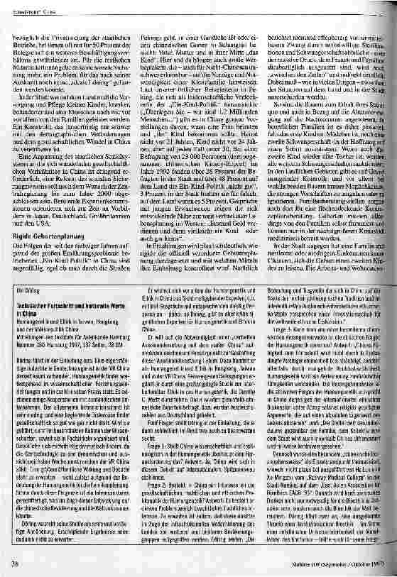 Vorschauseite 3: Kontraste Sozialpolitik und Gesundheitswesen: Reiseeindrücke aus China
