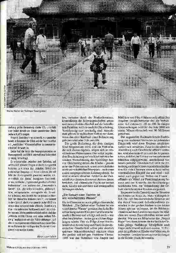 Vorschauseite 4: Kontraste Sozialpolitik und Gesundheitswesen: Reiseeindrücke aus China