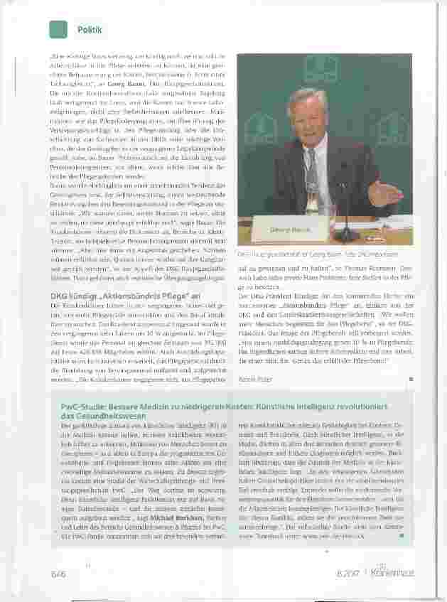 Vorschauseite 2: Fachkräftemangel eine Herausforderung für alle