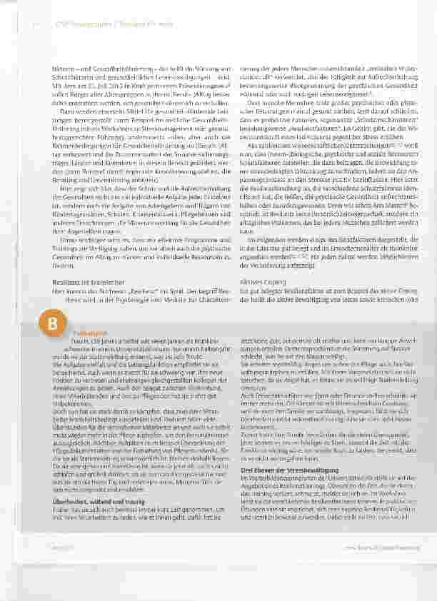 Vorschauseite 2: Schutzschild gegen Stress