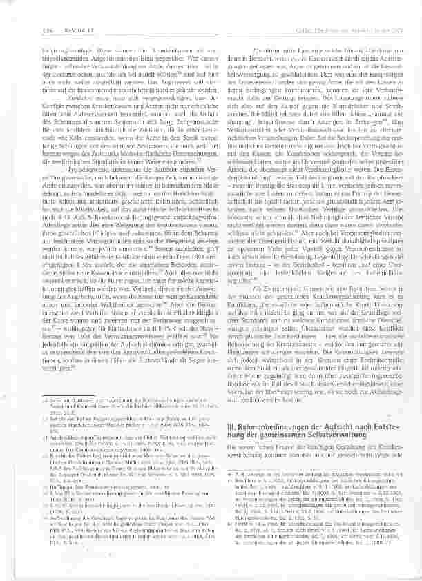 Vorschauseite 4: Die Rolle der Aufsicht in der GKV eine rechtshistorische Bilanz