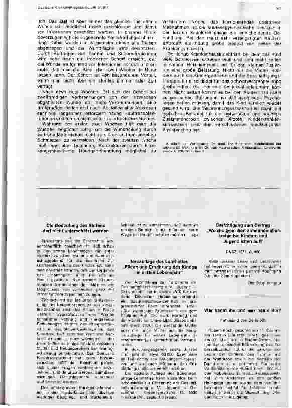 Vorschauseite 3: Verbrühungen und Verbrennungen - Sofortmaßnahmen und klinische Behandlung
