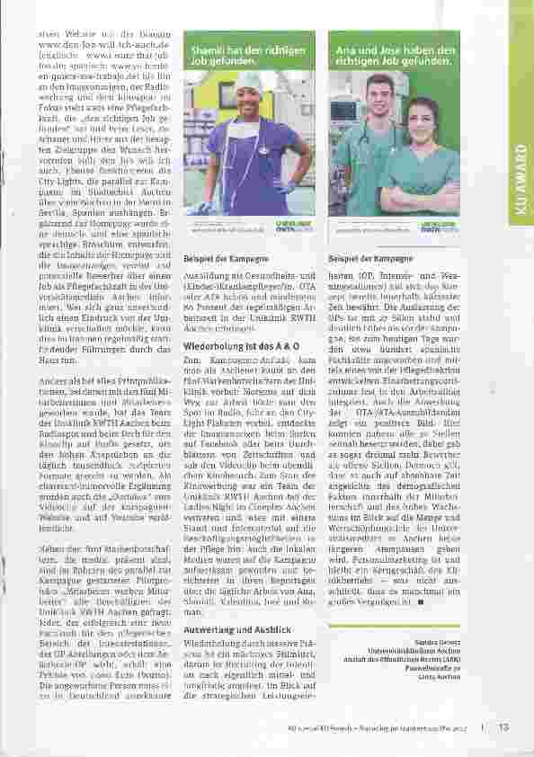Vorschauseite 2: international crossmedial persönlich