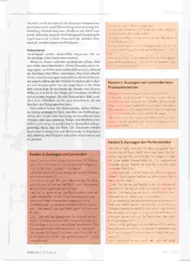 Vorschauseite 6: Ich sehe was, was Du nicht siehst Ein Theaterprojekt zur ästhetischen Erforschung pflegerischer Wirklichkeiten