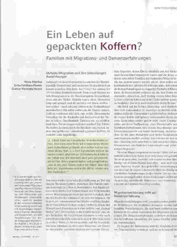 Vorschauseite 1: Ein Leben auf gepackten Koffern?