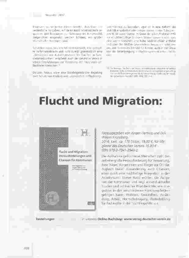 Vorschauseite 3: Kinderrechte in Flüchtlingseinrichtungen