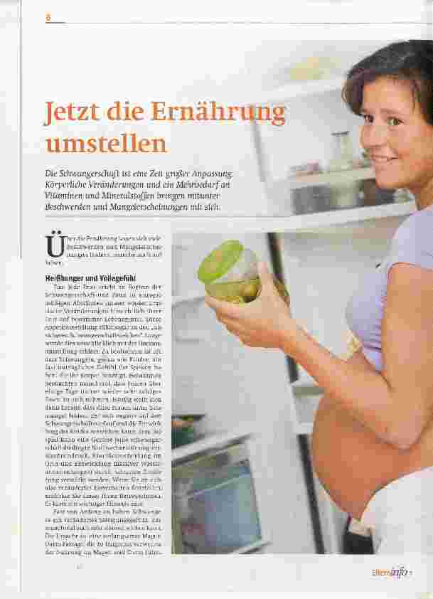Vorschauseite 1: Jetzt die Ernährung umstellen