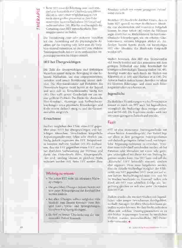 Vorschauseite 6: High-Intensity-Training
