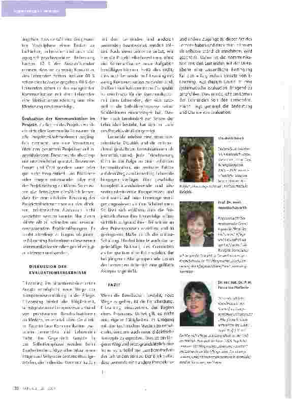 Vorschauseite 4: VON SCHULERN LERNEN