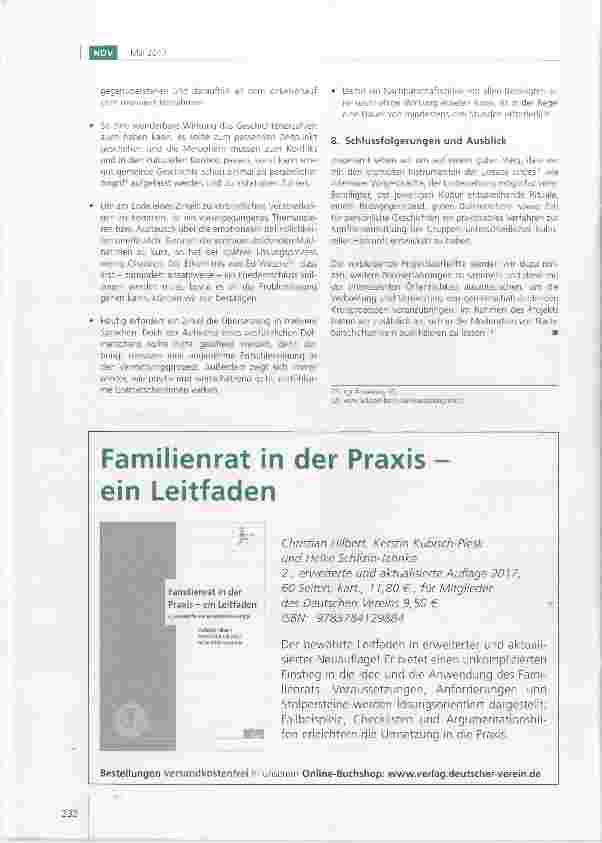 Vorschauseite 5: Von der Magie des Kreises und der wundersamen Wirkung des Geschiechtenerzählens Nachbarschaftszirkel in Berlin-Neukölln