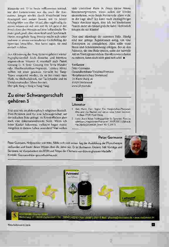 Vorschauseite 4: Bei uns klappt das sowieso nicht Phytotherapie bei Ausbleiben einer Schwangerschaft