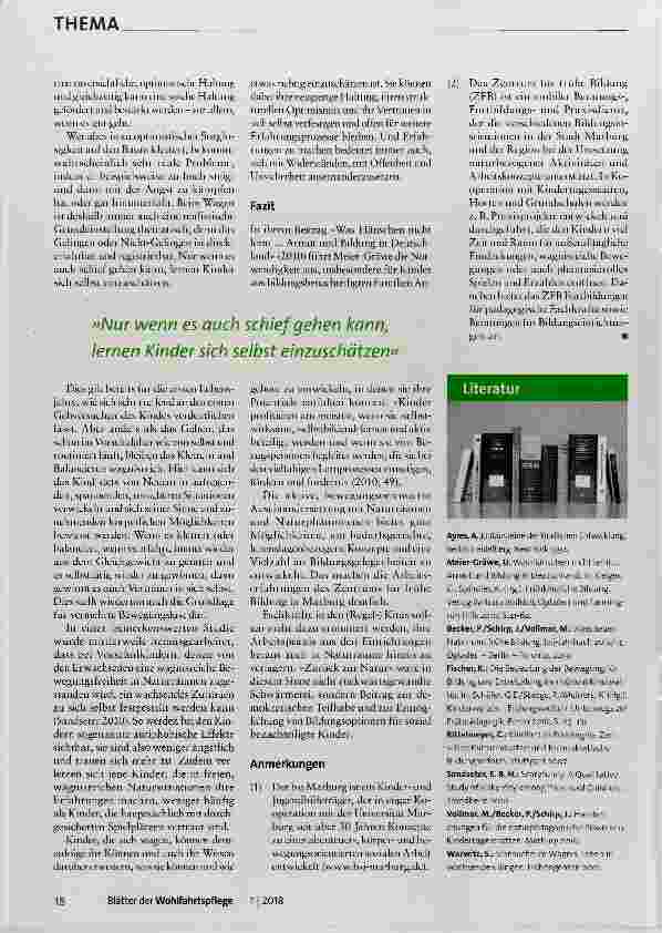 Vorschauseite 3: Die Bewegungslust fördern
