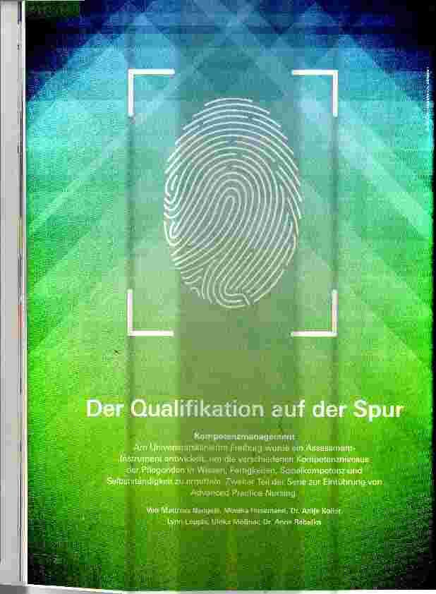 Vorschauseite 1: Der Qualifikation auf der Spur
