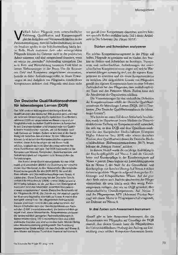 Vorschauseite 2: Der Qualifikation auf der Spur