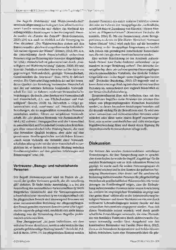 Vorschauseite 5: Angehörige oder Zugehörige? Versuch einer Begriffsanalyse