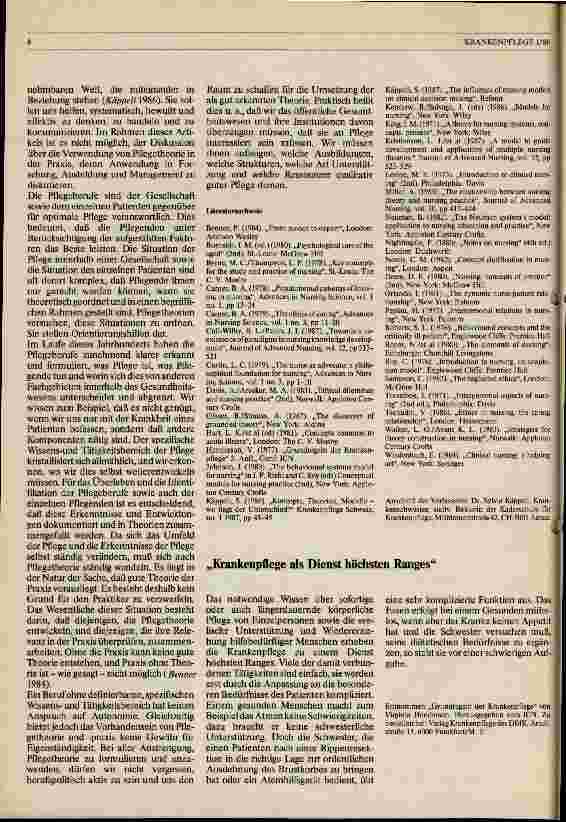 Vorschauseite 4: Pflege und Pflegetheorien