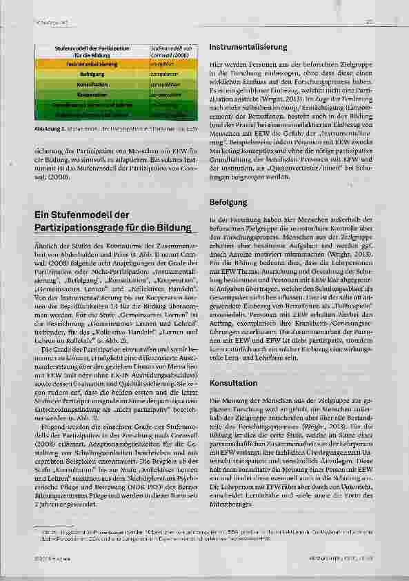 Vorschauseite 3: Genesungsund Krankheitserfahrungswissen dem Fachwissen ebenbürtig vermitteln