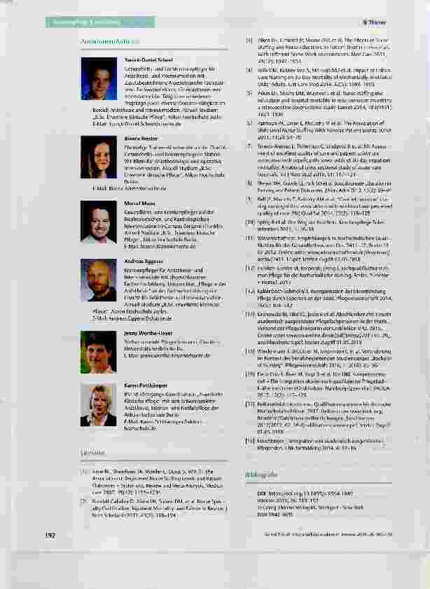 Vorschauseite 4: Intensivpflege studieren?