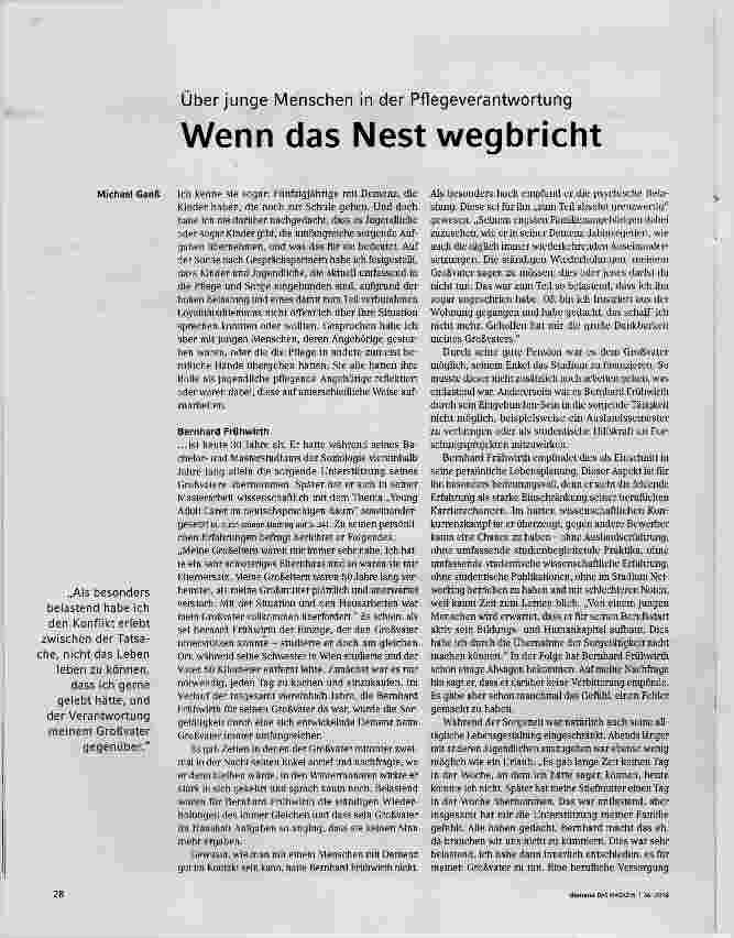 Vorschauseite 1: Wenn das Nest wegbricht