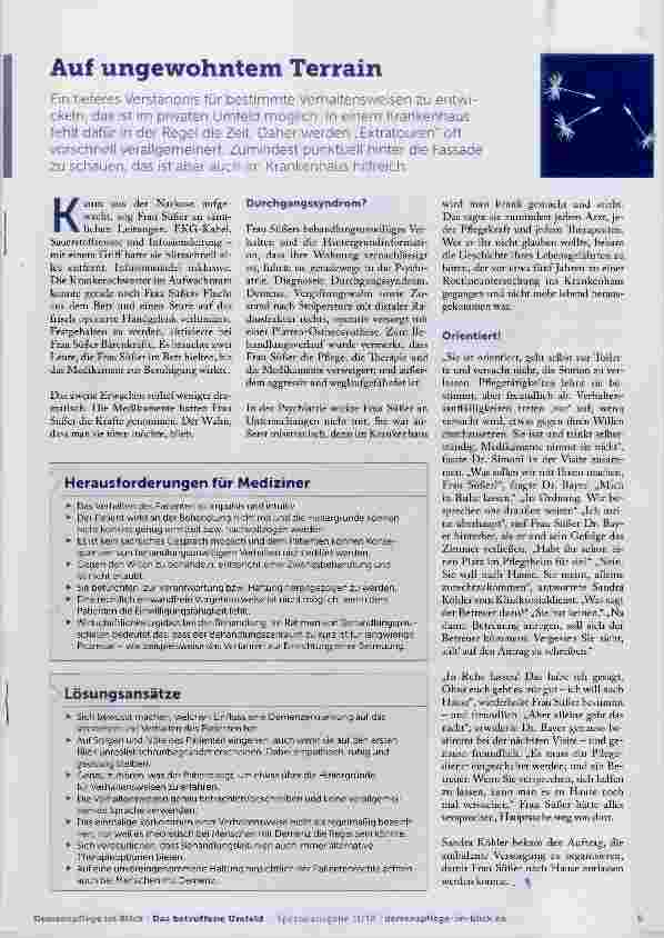 Vorschauseite 1: Auf ungewohntem Terrain