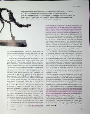 Vorschauseite 6: Zur Würde von Menschen und Tieren Religiöse und spirituelle Vorstellungen
