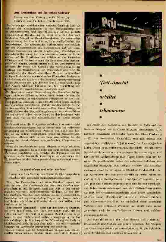 Vorschauseite 3: Der Erste Deutsche Krankenhaustag in Köln vom 12. -16. Juni 1958