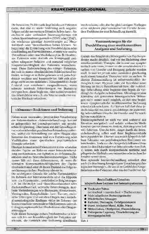Vorschauseite 3: Analgesie und Sedierung von Intensivpatienten