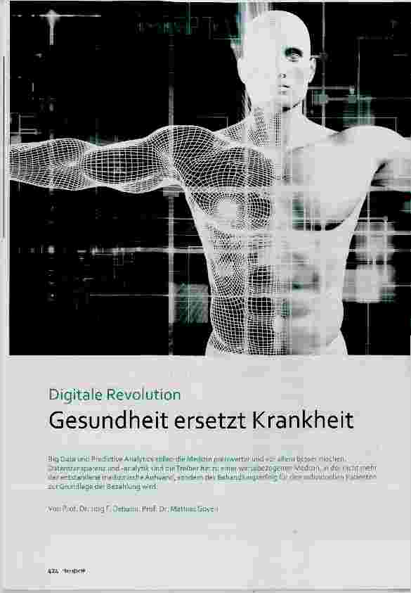 Vorschauseite 1: Digitale Revolution Gesundheit ersetzt Krankheit