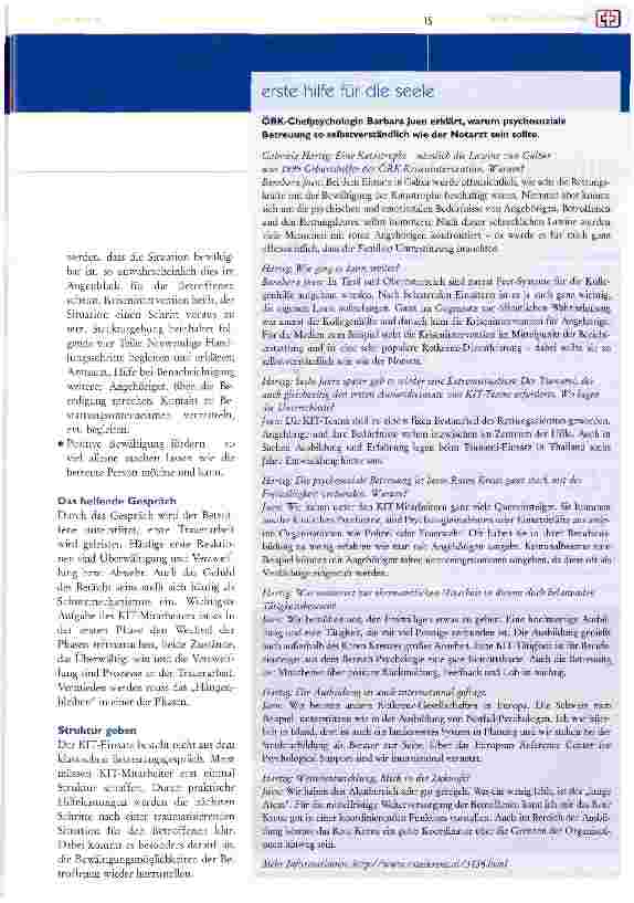 Vorschauseite 3: wenn die Welt zusammenbricht