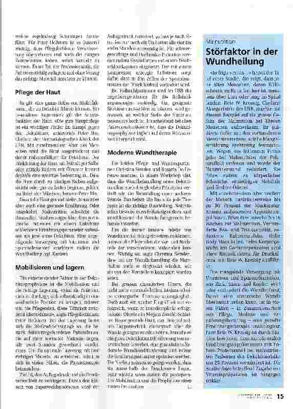 Vorschauseite 2: Dem «Eisberg» auf den Grund gehen