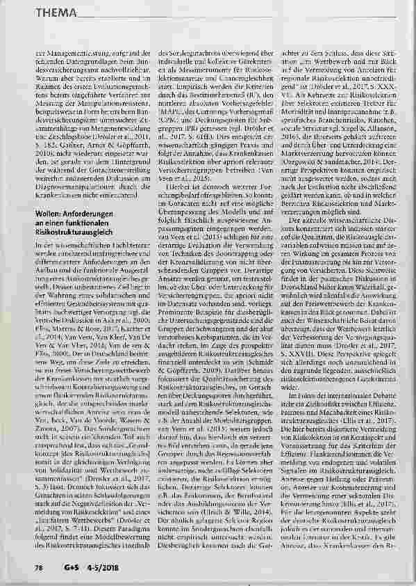 Vorschauseite 3: Warten, Wirken und Werden im GKV-Wettbewerb: Das Sondergutachten zum Morbi-RSA lässt viele Fragen offen