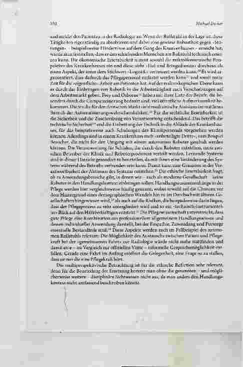 Vorschauseite 6: Technische Entscheidungen im Krankenhaus der Zukunft? Eine ethische Reflexion