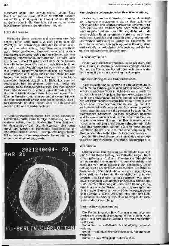 Vorschauseite 2: Notfallsituationen - Der neurologische Notfall
