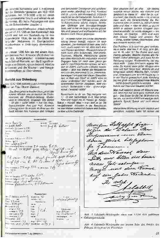 Vorschauseite 3: Luise Aye - eine Persönlichkeit des Kaiserin Auguste Victoria Hauses