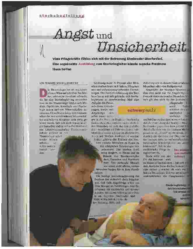 Vorschauseite 1: Angst und Unsicherheit