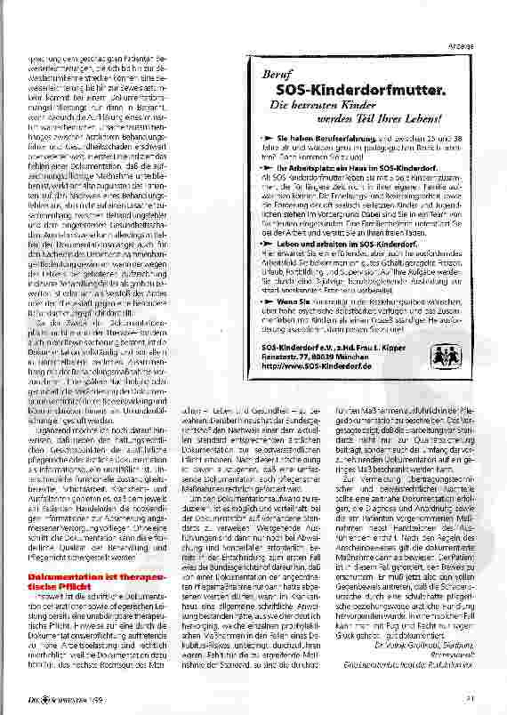 Vorschauseite 2: Glück gehabt - gut dokumentiert!