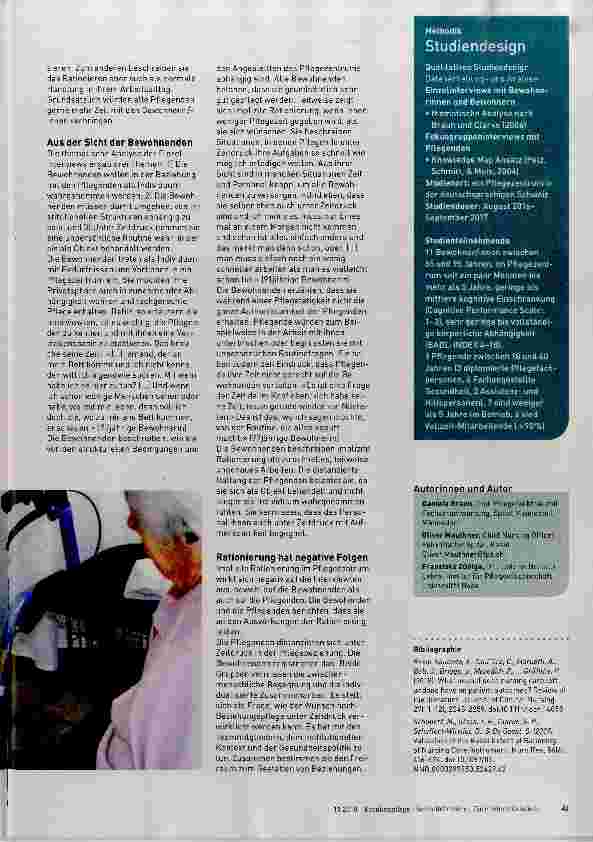Vorschauseite 2: Pflegen unter Zeitdruck