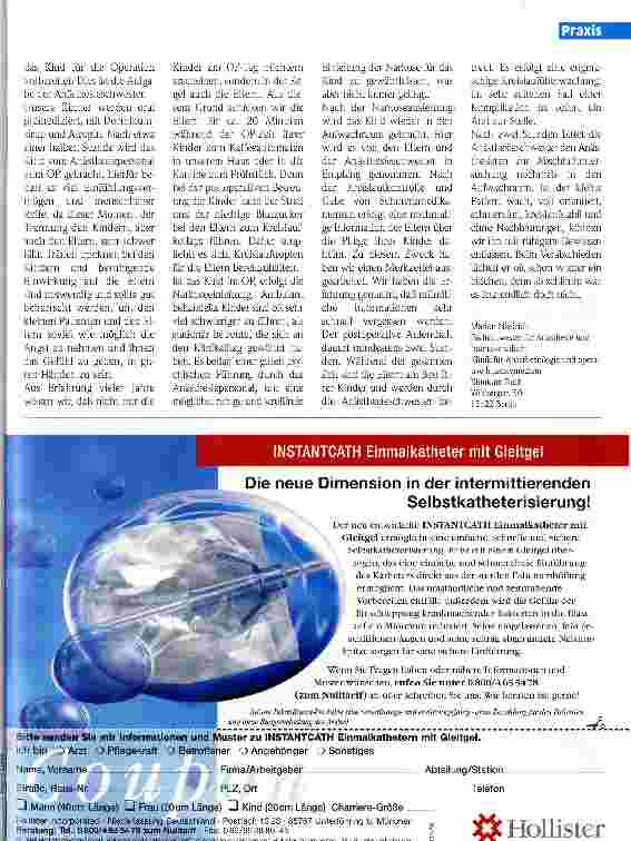 Vorschauseite 2: Ein ambulanter Operationstag in der Kinderchirurgie