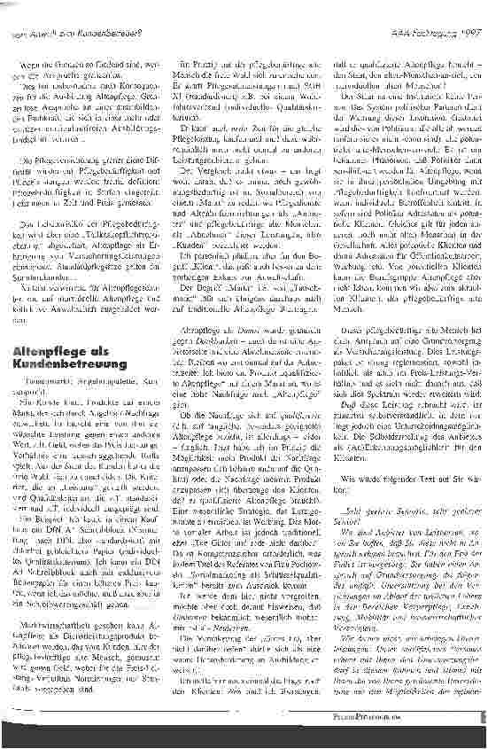 Vorschauseite 4: AAA Fachtagung 1997 Hamburg (Arbeitskreis Ausbildungsstätten für Altenpflege in der BRD)